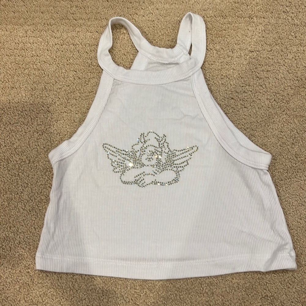 Boys Lie Cropped tank top